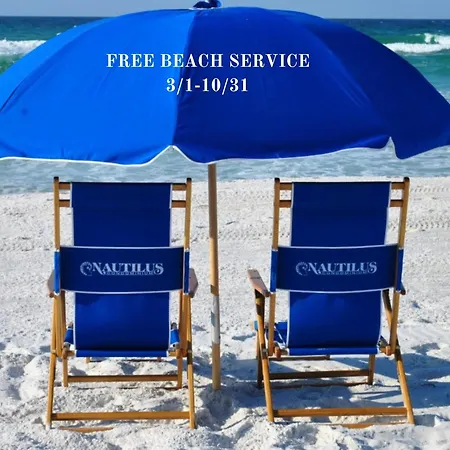 Nautilus 1601 - Gulf Front 2 Bedroom - 6Th Floor - Huge Wraparound Balcony